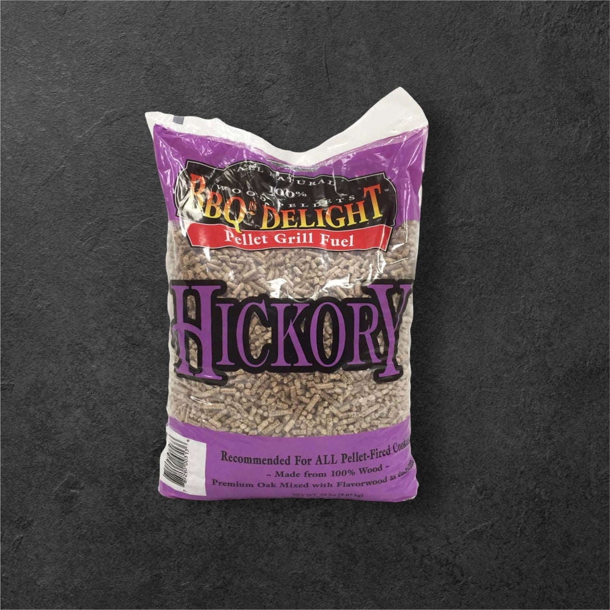 Bbq’s Delight Pellet Fuel – Hickory 9Kg