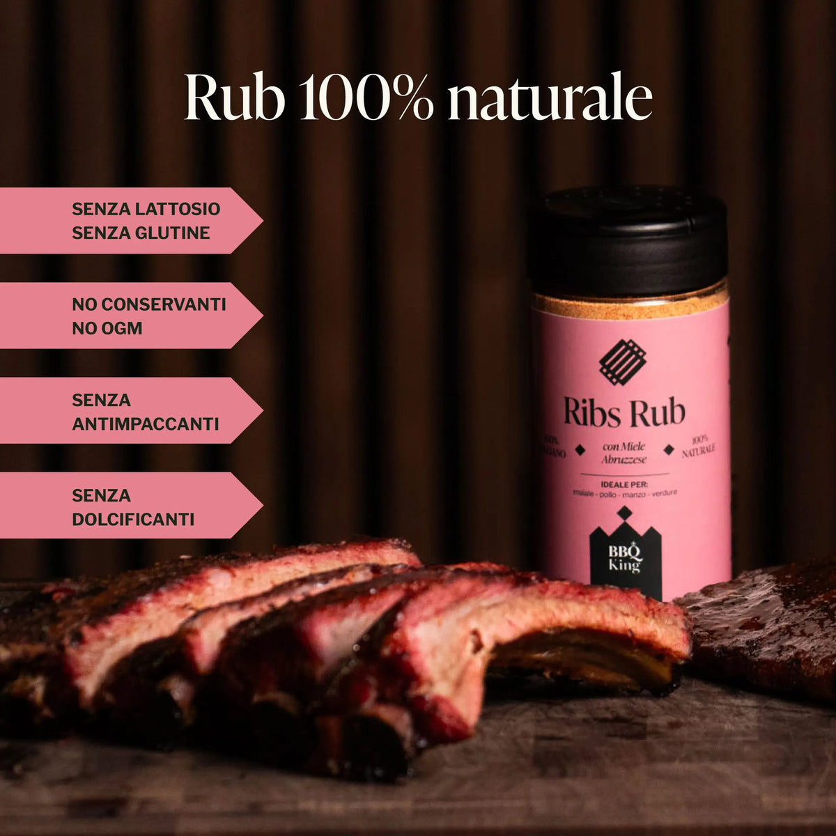 Bbq King Ribs Rub 215g