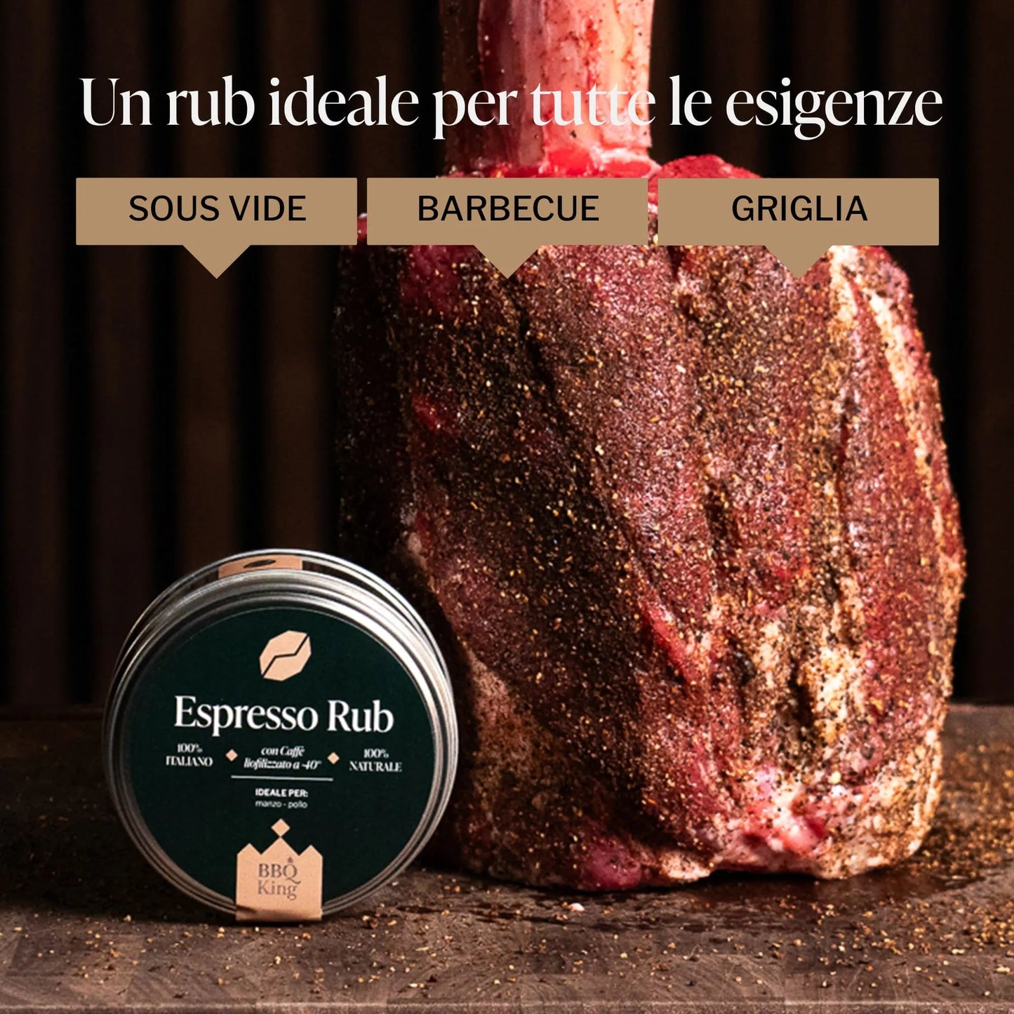 Bbq King Espresso Rub 220Gr