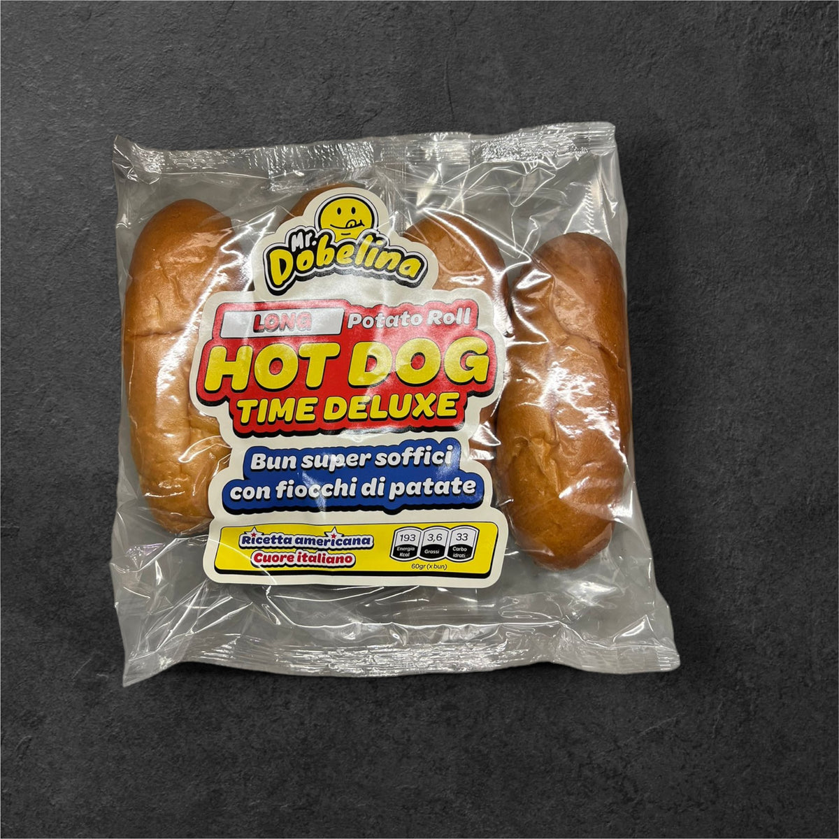 Mr. Dobelina - Hot Dog Potato Rolls • 60gr