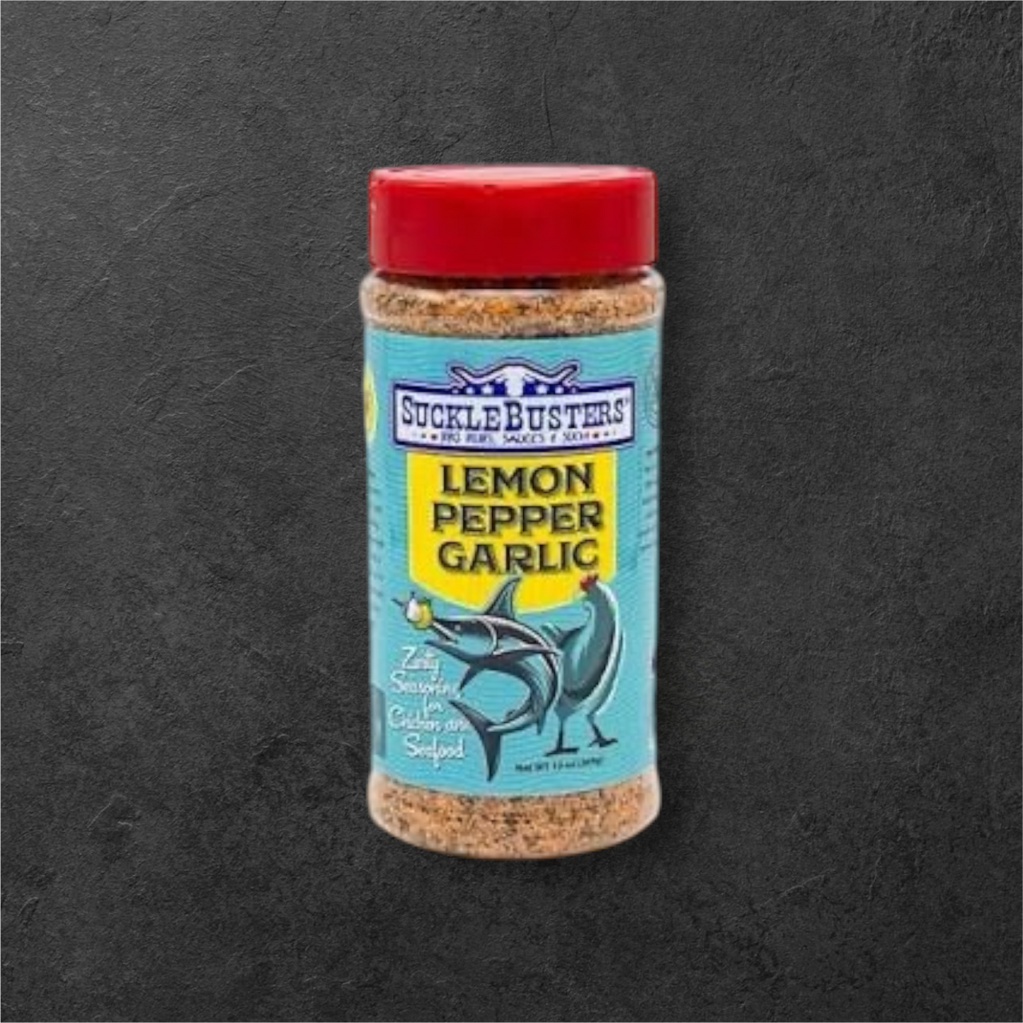 Sucklebusters ‘Lemon Pepper Garlic’ Bbq Miscela Di Spezie (Rub) – 369G