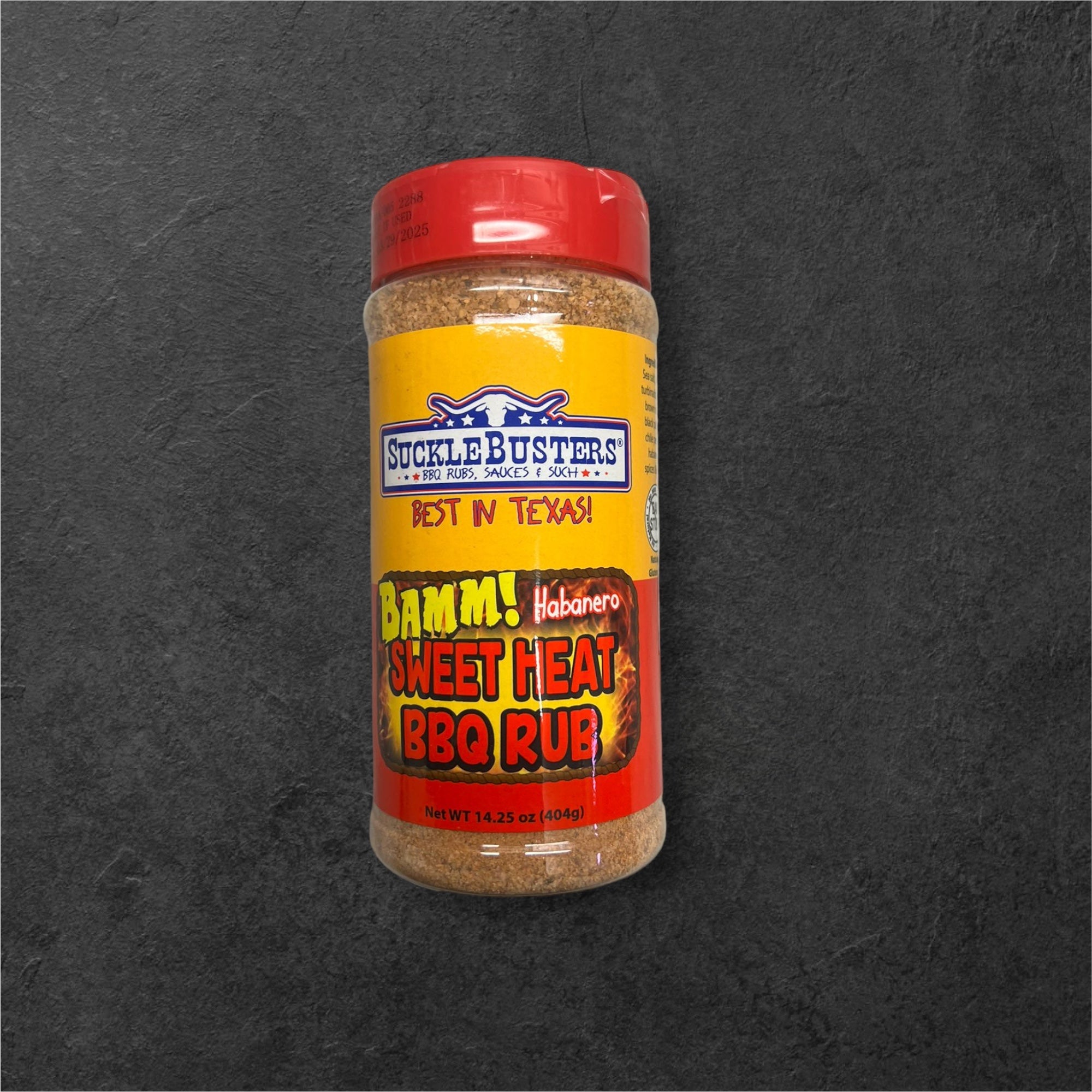 Sucklebusters ‘Bamm! Habanero’ Bbq Miscela Di Spezie (Rub) – 404G