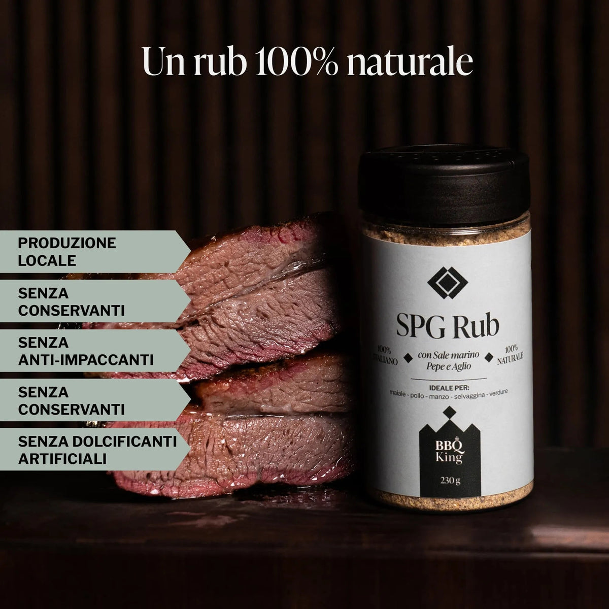 Bbq King Spg Rub 230G