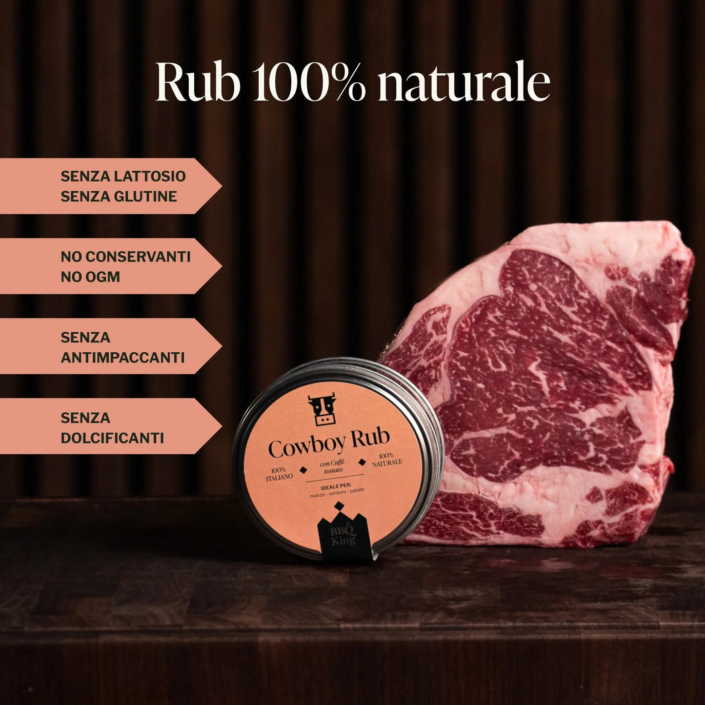 Bbq King Cowboy Rub 250gr